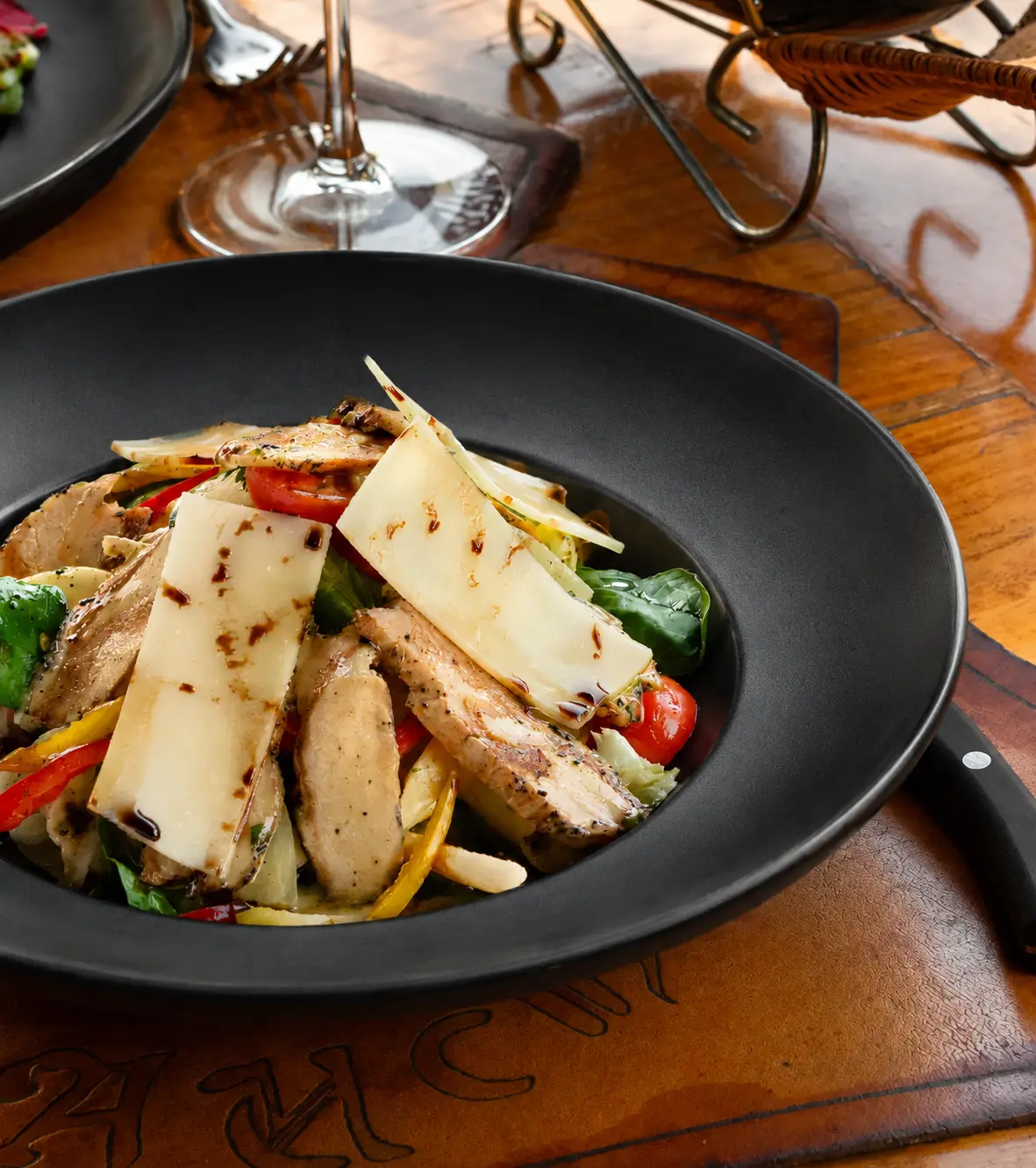 Salads section from Gaucho Steak House